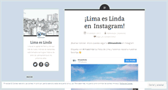 Desktop Screenshot of limaeslinda.com