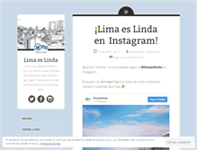 Tablet Screenshot of limaeslinda.com